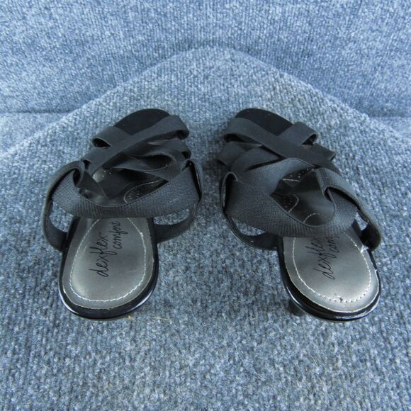 Dexflex Women's Comfort Strappy Black Fabric‎ Size 6M Gently Used 2025 - Picture 5 of 6